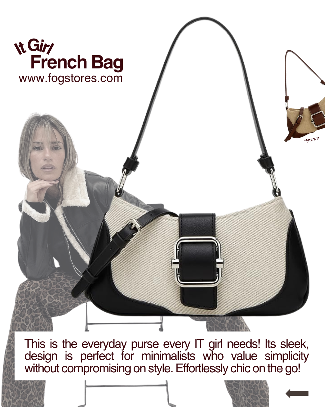 IT Girl French Bag