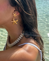 Double Starfish Earrings