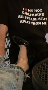 I love my girlfriend , I <3 Tee