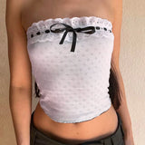 Black Milkmaid Top