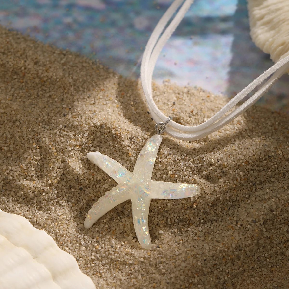 Resin Starfish Necklace