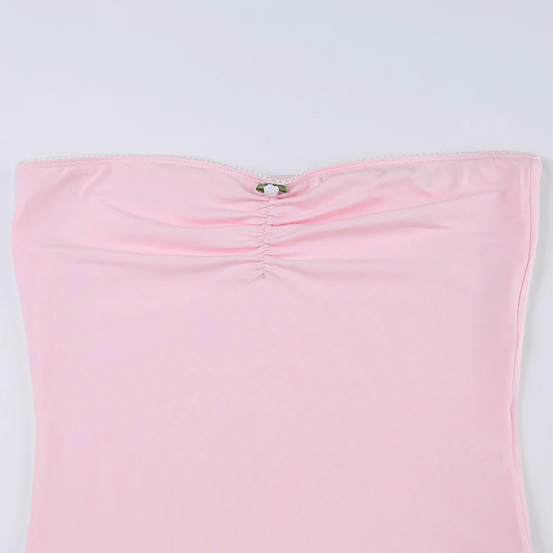 Pink Bolero Top