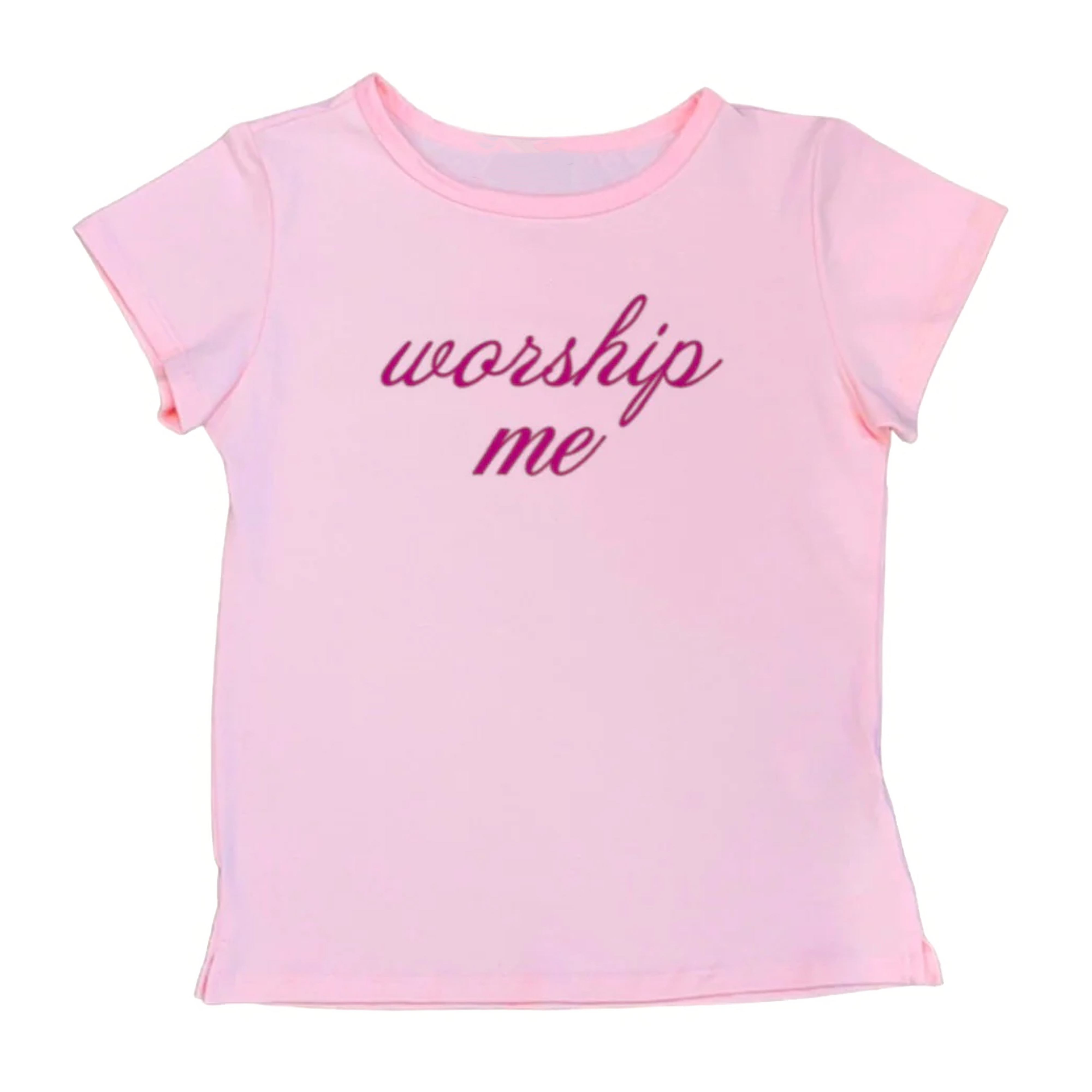 Worship me Cropped Tee