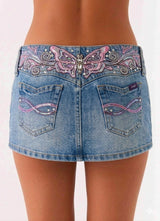 Butterfly denim