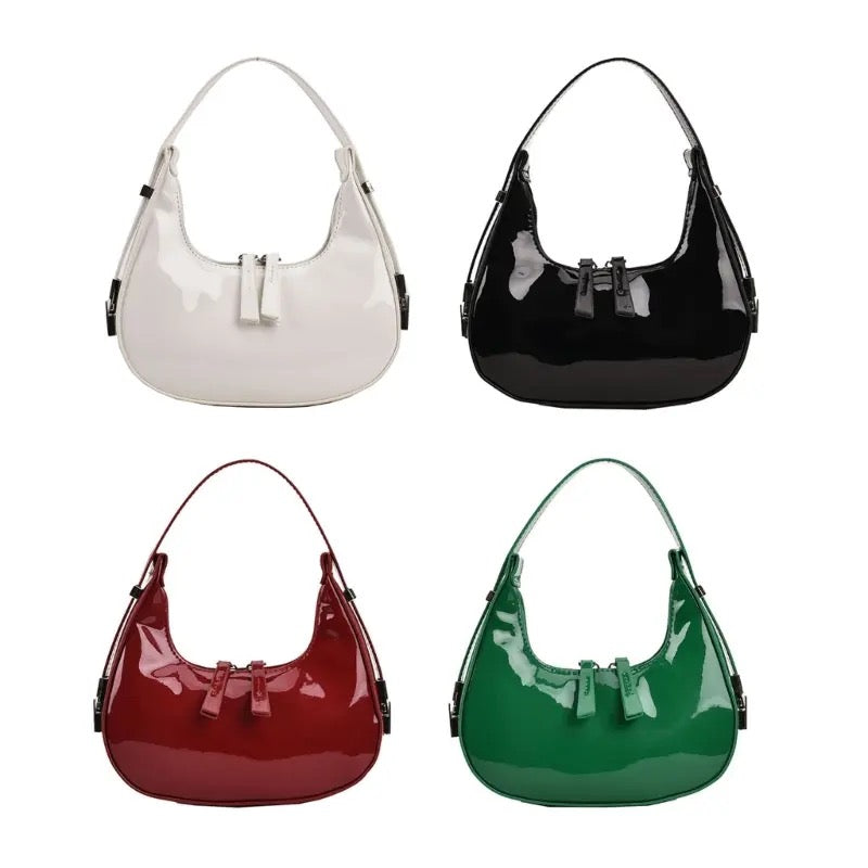 Half Moon Leather Bag