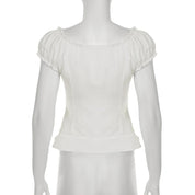 Lace French Janet Top