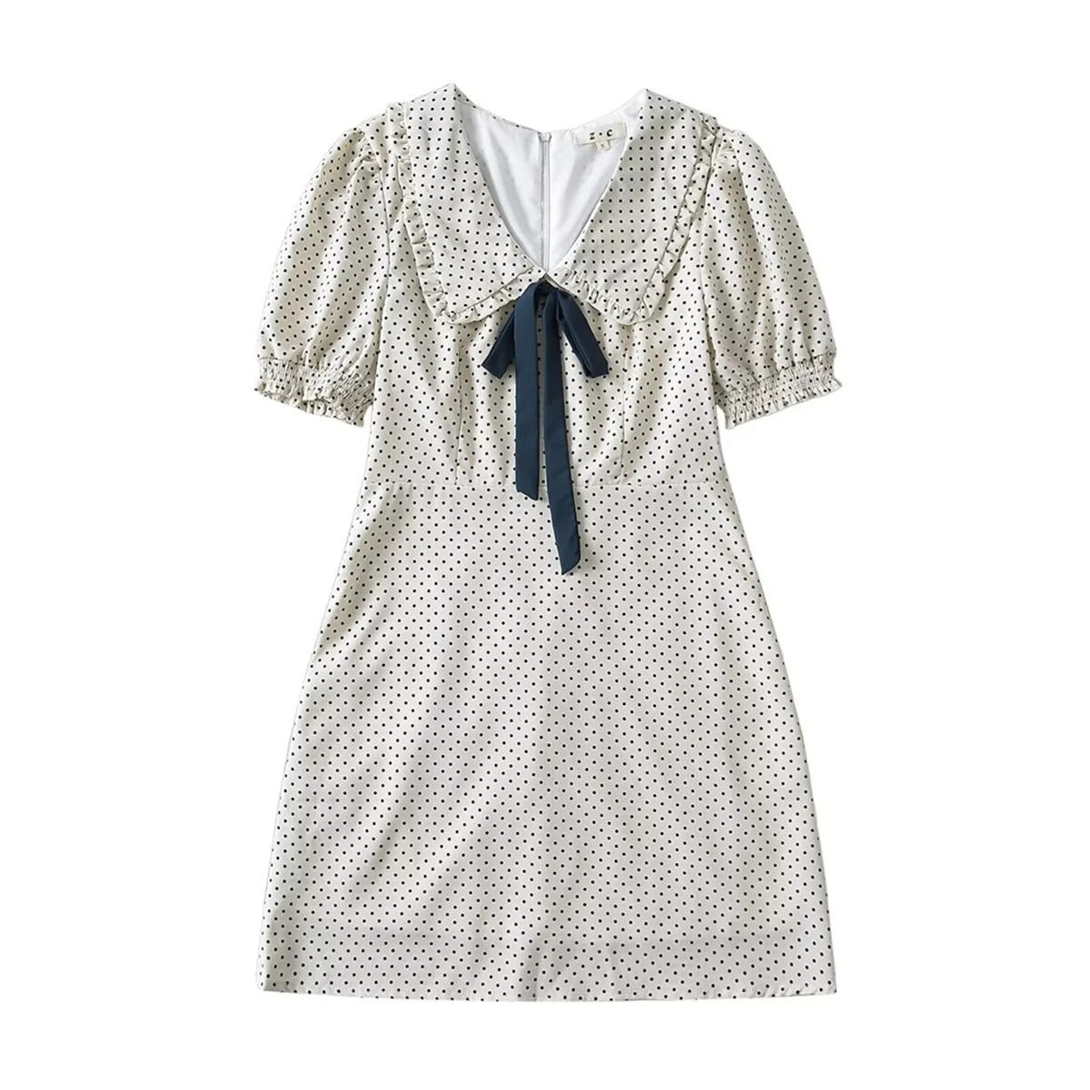 Polka Dot Ribbon Dress