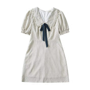 Polka Dot Ribbon Dress