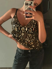Beaded Ibiza Top
