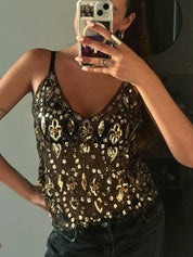 Beaded Ibiza Top