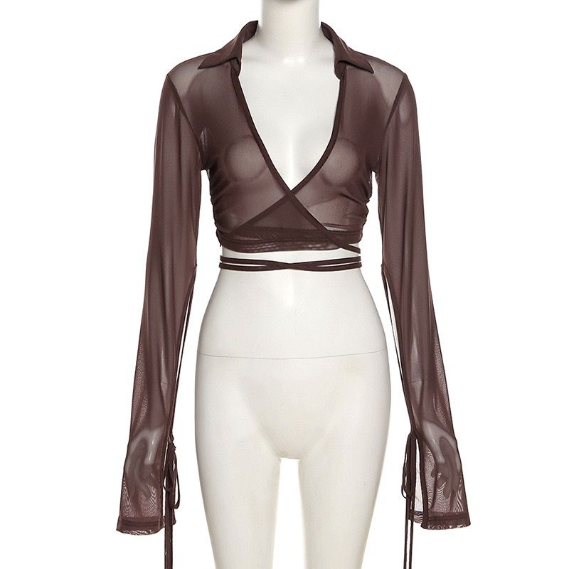 Mia Brown Top