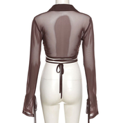 Mia Brown Top