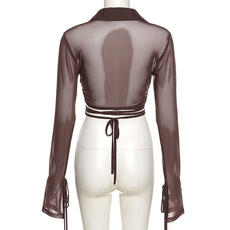 Mia Brown Top