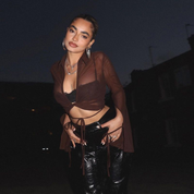 Mia Brown Top