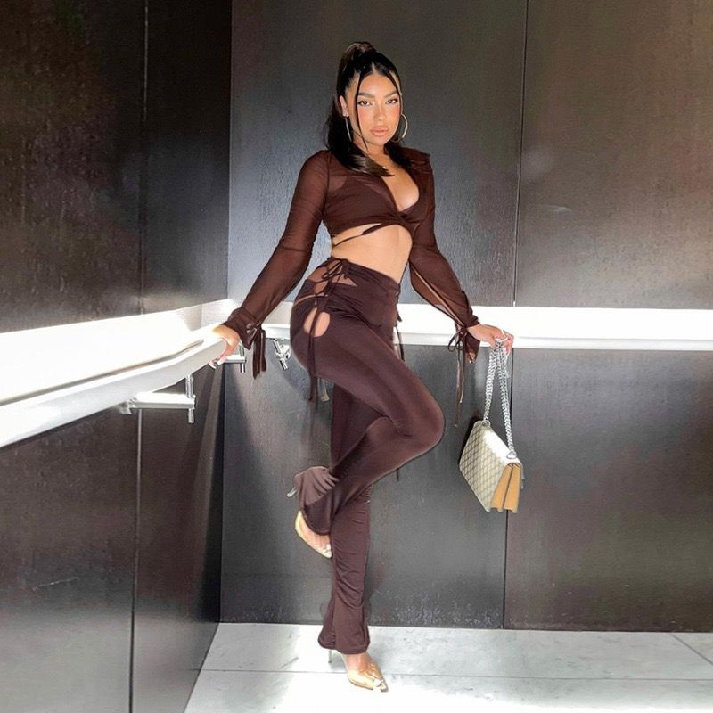 Mia Brown Top