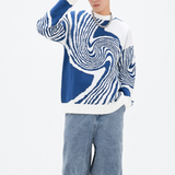 Swiss Swirl Men Sweater