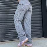Light Grey Cargo Pants