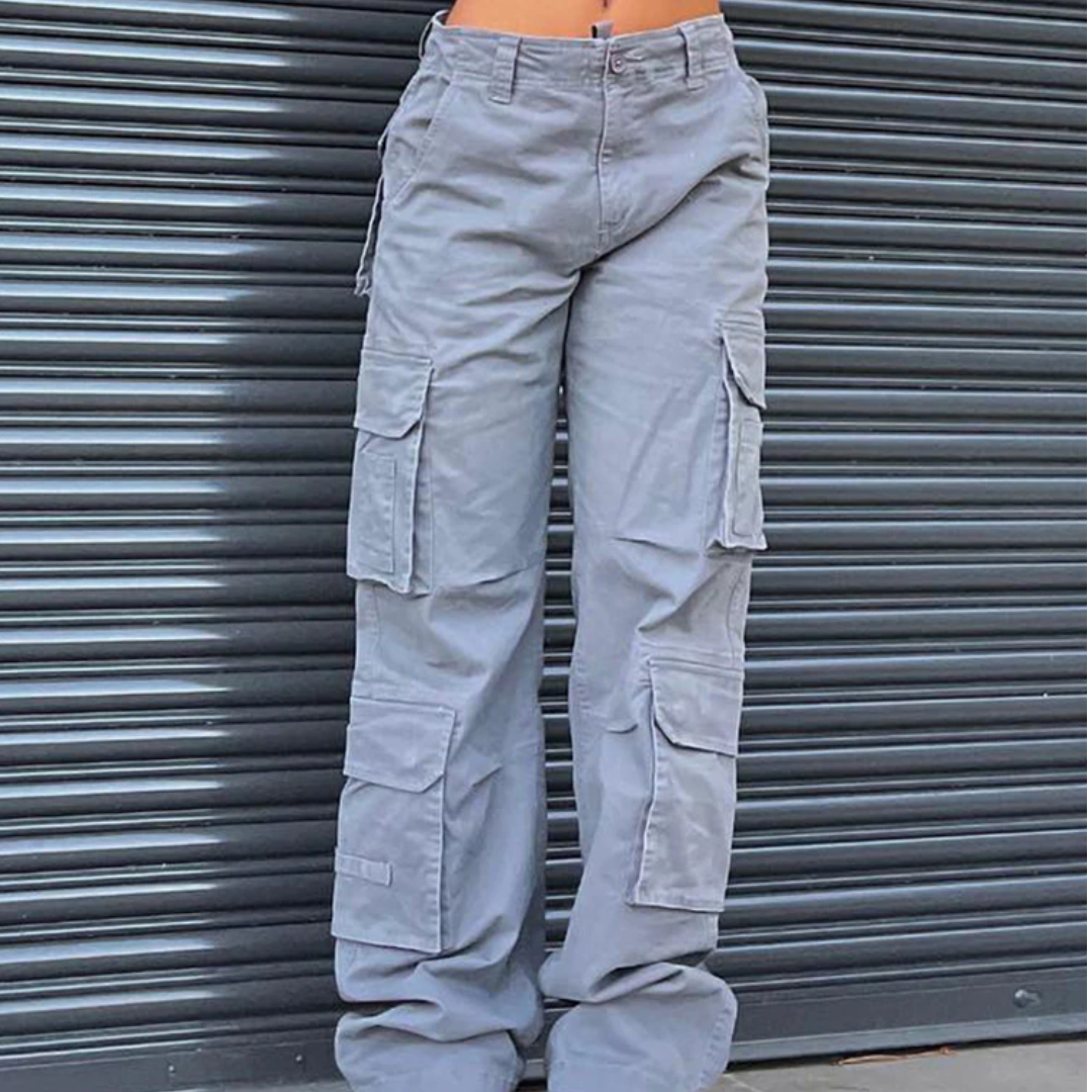 Light Grey Cargo Pants