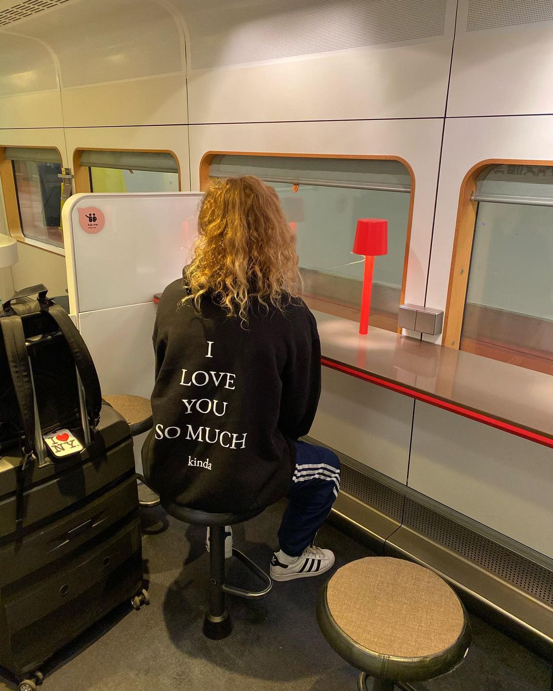I love you so much (kinda) hoodie