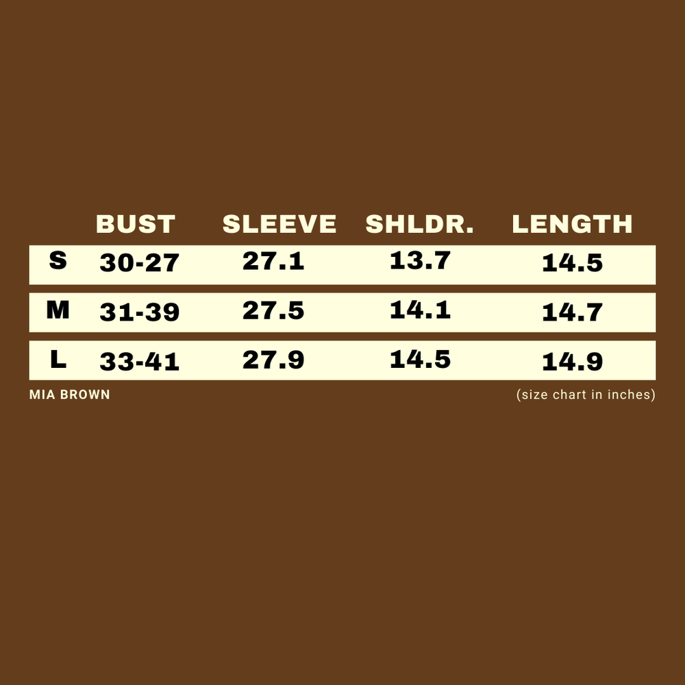 Mia Brown Top