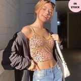 Brown  Leopard Cami
