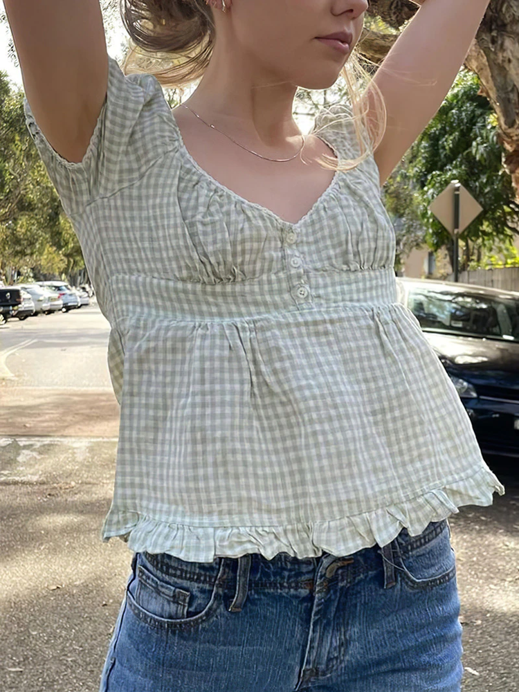 Janet Green Blouse