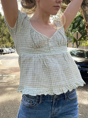 Janet Green Blouse