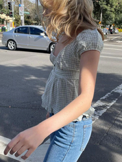 Janet Green Blouse