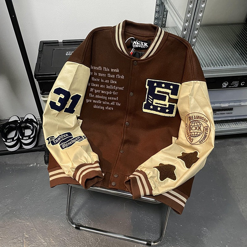 Cleve Land Browns Varsity jacket | Browns Letterman Jacket