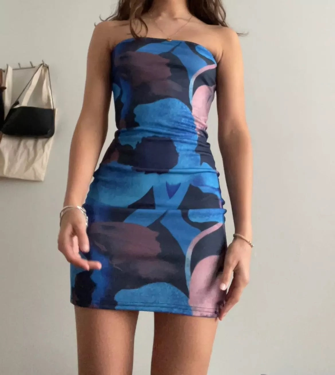 Blue Tube Dress