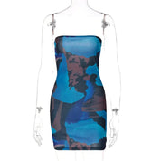 Blue Tube Dress