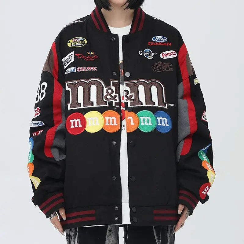 m&m racer jacket