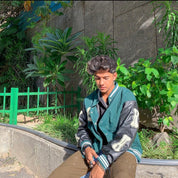 Green Tiktok Bomber Jacket