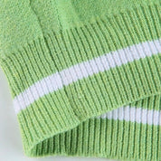 Y2K Retro Mint Green Knit Sweater